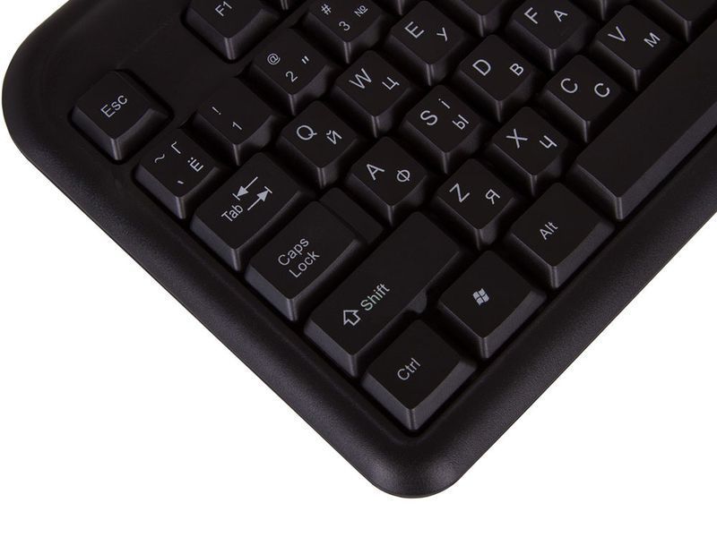 Клавиатура Gembird KB-UM-101-UA, мультимедийная, русская+украинская раскладка, USB интерфейс, черный цвет KB-UM-101-UA 0200196 фото