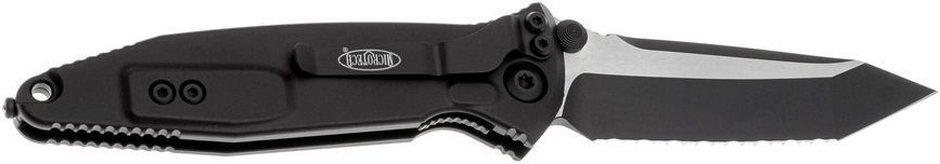 Ніж Microtech Socom Elite Tanto Edge Black Blade Tactical FS Black Серрейтор 161-3T 14090591 фото