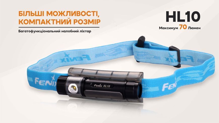 Фонарь налобный Fenix ​​HL10 purple 91524 фото