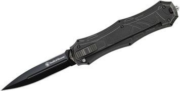 Ніж Smith&Wesson OTF Dagger Grey SWOTF9B 4009091 фото