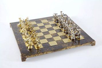 Шахматы MANOPOULOS Геркулес 4.8 кг 36х36 см (S5BRO) V77553426 фото