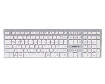 Клавіатура A4-Tech Fstyler FX50, білий колір, USB FX50 USB (White) 1605971 фото