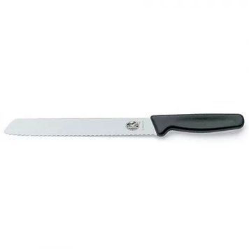 Кухонный нож Victorinox Bread для нарезки хлеба 21 см Черный (5.1633.21B) V77551408 фото