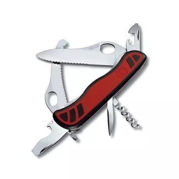 Швейцарський ніж Victorinox Dual Pro 111 мм 10 функцій Чорно-червоний (0.8371.MWС) V77552167 фото