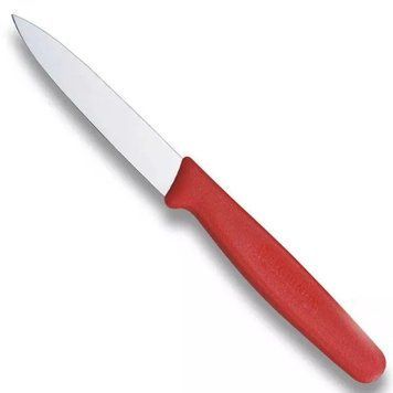 Кухонний ніж Victorinox 80 мм Червоний (5.0601) V77551401 фото