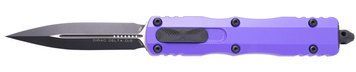 Ніж Microtech Dirac Delta D/E Black Blade Purple 227-1PU 14090891 фото