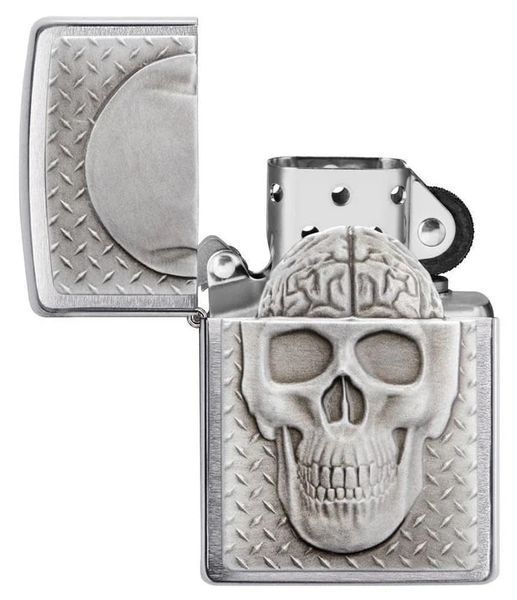 Зажигалка Zippo 200 Skull with Brain Surprise 29818 V77553884 фото