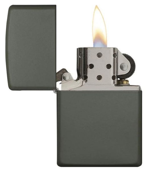 Запальничка Zippo Classic Green Matte 221 V77553998 фото