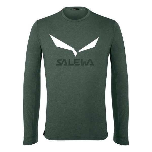 Футболка Salewa Solidlogo Dry L/S Tee Mns 013.012.0136 фото