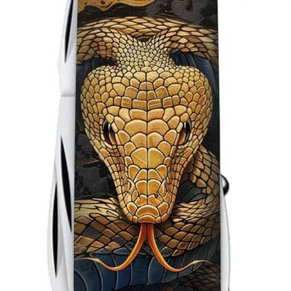 Швейцарський ніж Victorinox Huntsman Zodiac Дерев'яна змія 1.3713.3_Z4280pk V77554186 фото