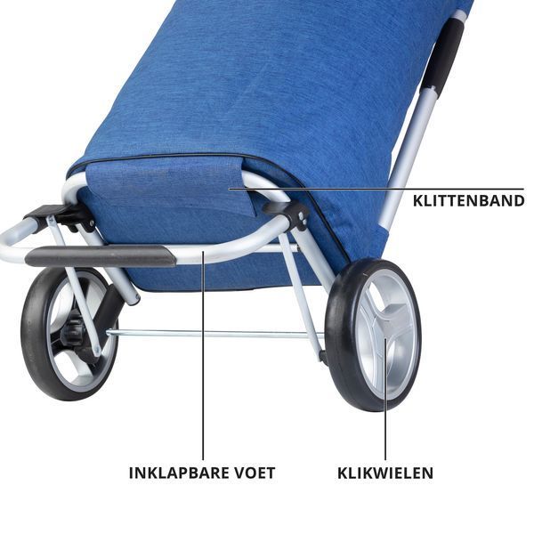 Сумка-тележка ShoppingCruiser Foldable 45 Blue (650061) 928362 фото