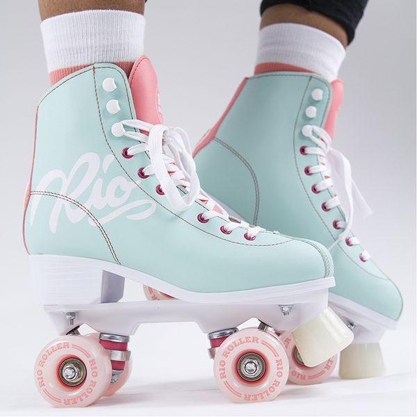 Rio Roller роликовые коньки Script teal-coral 35.5 23330 фото