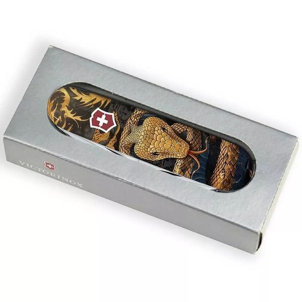 Швейцарський ніж Victorinox Huntsman Zodiac Дерев'яна змія 1.3713.3_Z4280pk V77554186 фото