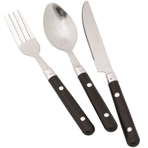 Набір для пікніка Easy Camp Family Cutlery Black (580034) 928909 фото
