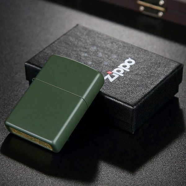 Запальничка Zippo Classic Green Matte 221 V77553998 фото