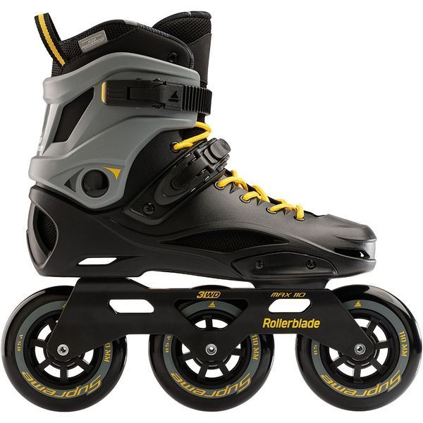 Rollerblade роликові ковзани RB 110 black-saffron yellow 260 31276 фото