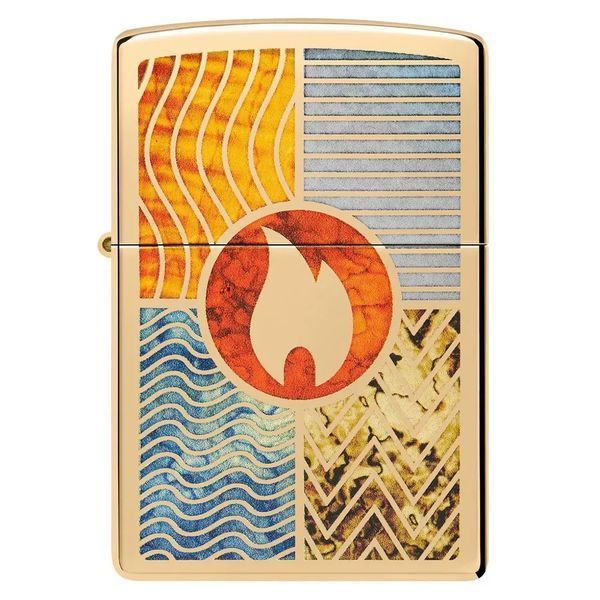 Запальничка Zippo 254B Elements Of Earth Design 48729 V77550069 фото