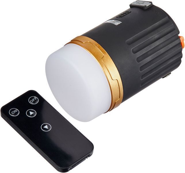 Фонарь кемпинговый Skif Outdoor Light Drop Max Black/Orange с пультом 3890025 фото