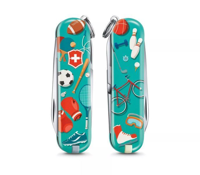 Швейцарский нож Victorinox Classic Limited Edition Sports World 58 мм 7 функций (0.6223.L2010) V77552730 фото