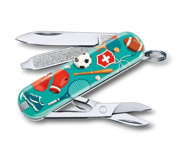 Швейцарский нож Victorinox Classic Limited Edition Sports World 58 мм 7 функций (0.6223.L2010) V77552730 фото
