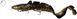 Силікон Savage Gear 3D Line Thru Burbot FS 360mm 216.0g Black Gold UV (поштучно) 18541661 фото