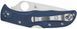 Нож Spyderco Endela Lightweight Cobalt Blue C243PCBL 871786 фото 2