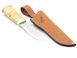 Шкіряні піхви для ножа середні XL руді 11101028 фото 1