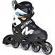 Micro роликові ковзани NEW Shaper black-white 25-28 MIS-NS3-BK_29-3203 фото 2