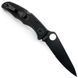 Ніж Spyderco Endura 4 Black Напівсеррейтор C10PSBBK 871133 фото 3
