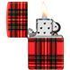 Запальничка бензинова Zippo Red Plaid Design (49352) V77550905 фото 5