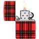 Запальничка бензинова Zippo Red Plaid Design (49352) V77550905 фото 2