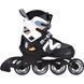 Micro роликові ковзани NEW Shaper black-white 25-28 MIS-NS3-BK_29-3203 фото 1
