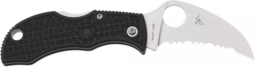 Ніж Spyderco Manbug Hawkbill VG-10 FRN Black Серрейтор MBKHBS 871717 фото