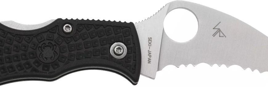 Ніж Spyderco Manbug Hawkbill VG-10 FRN Black Серрейтор MBKHBS 871717 фото