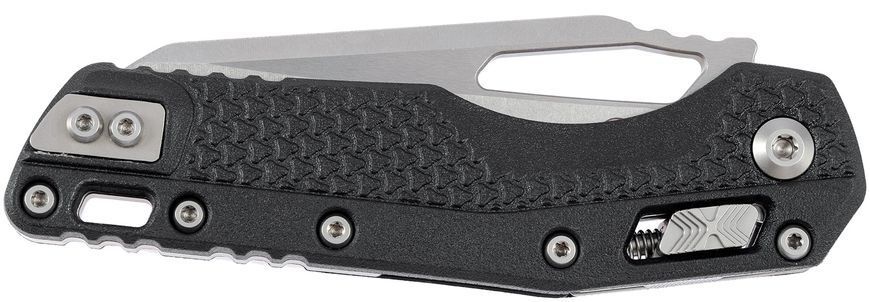 Ніж Microtech MSI Stonewash PS Black Напівсеррейтор 210T-11PMBK 14090566 фото