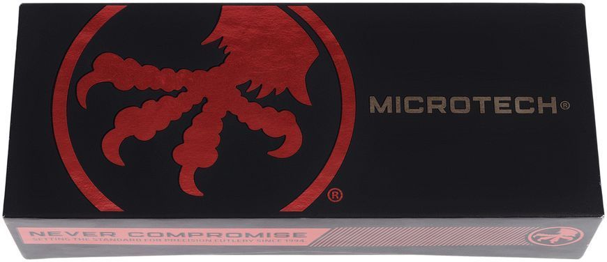 Ніж Microtech MSI Stonewash PS Black Напівсеррейтор 210T-11PMBK 14090566 фото