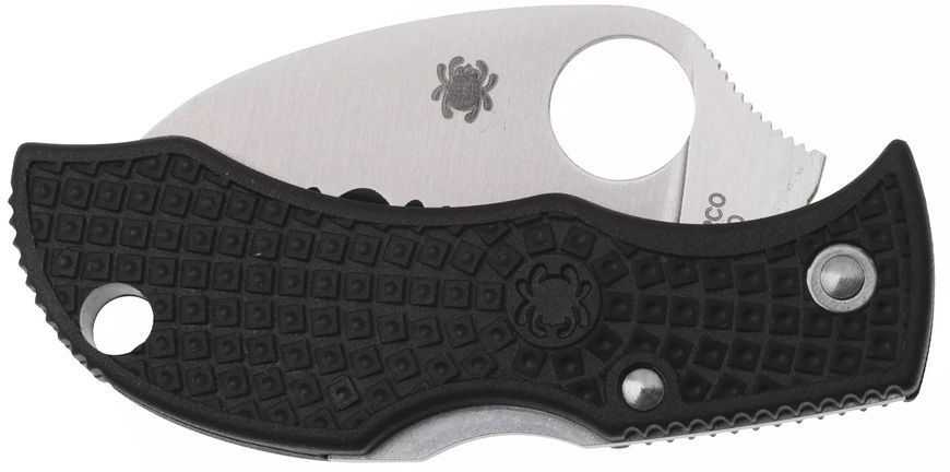 Ніж Spyderco Manbug Hawkbill VG-10 FRN Black Серрейтор MBKHBS 871717 фото