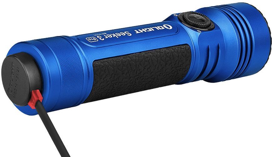 Ліхтар Olight Seeker 3 Pro Blue (4200 Lm) Seeker 3 Pro BL 23703925 фото
