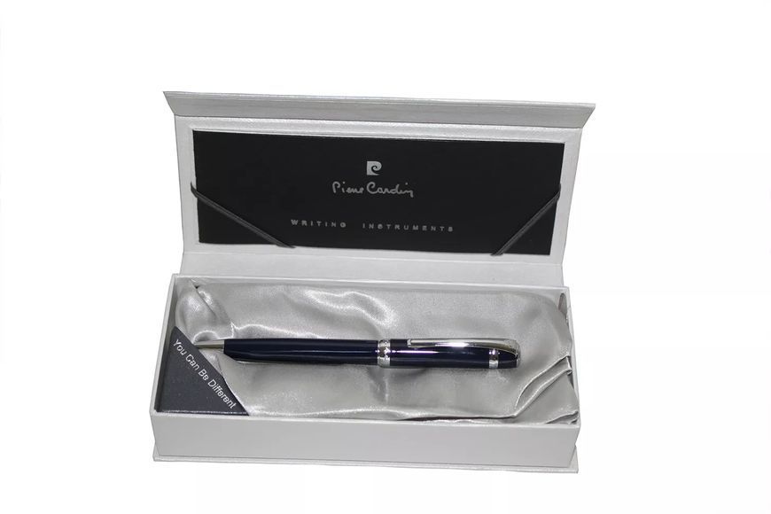 Ручка кулькова Pierre Cardin Dino Чорна Темно-синій корпус (PC4903BP-BL) V77552594 фото