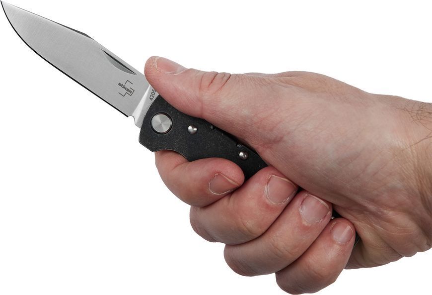 Ніж Boker Plus Atlas Backlock Clippoint 01BO866 23731092 фото