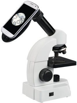 Мікроскоп Bresser Junior 40x-640x з адаптером для смартфона і набором для дослідів 8856000 фото