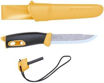 Ніж Morakniv Companion Spark Жовтий + Крисало 13573 23050208 фото