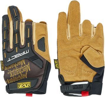 Рукавички Mechanix M-Pact Framer Leather L Brown 7540017 фото