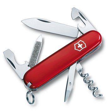 Швейцарський ніж Victorinox Sportsman (0.3803) Червоний 4001084 фото