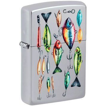 Зажигалка Zippo Fishing Hooks Design 46319 V77550889 фото