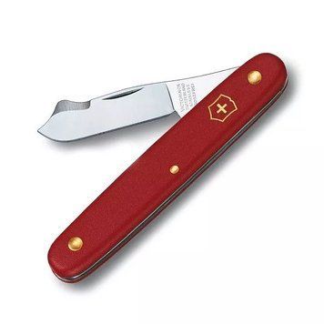 Швейцарський ніж Victorinox Budding Combi S садовий 100 мм 2 функції Червоний у блістері (3.9040.B1) V77553540 фото