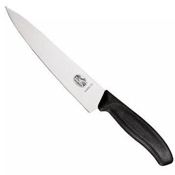 Кухонный нож разделочный Victorinox Swiss Classic Carving 19 см Черный (6.8003.19) V77551647 фото