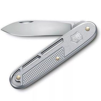 Швейцарський ніж Victorinox ONEFOLD Alox 0.8006.26 Сріблястий V77554126 фото
