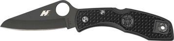 Ніж Spyderco Salt 1 black blade plain C88PBBK 871285 фото