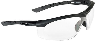 Очки защитные Swiss Eye Lancer Черные Прозрачные лизы 23700556 фото